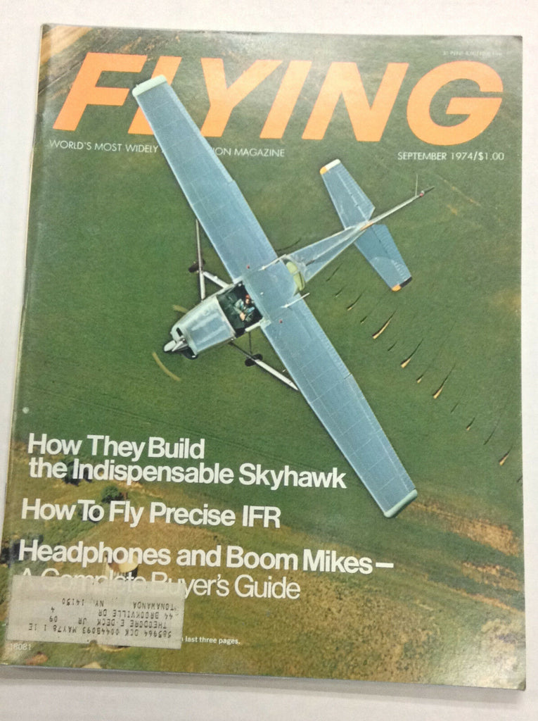 Flying Magazine Skyhawk & Precise IFR September 1974 122016R