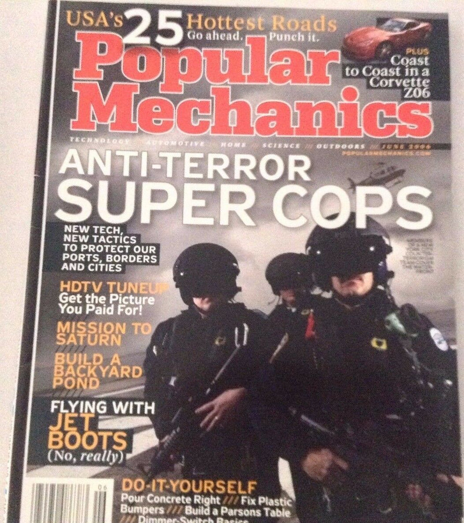 Popular Mechanics Magazine Anti-Terror Super Cops June 2006 072317nonrh