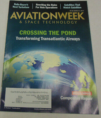 Aviation Week Magazine Crossing The Pond & Next Turbofans March 2014 071814R