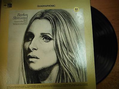 33 RPM Vinyl Barbra Streisand Live Concert at the For Columbia Records 051215SM