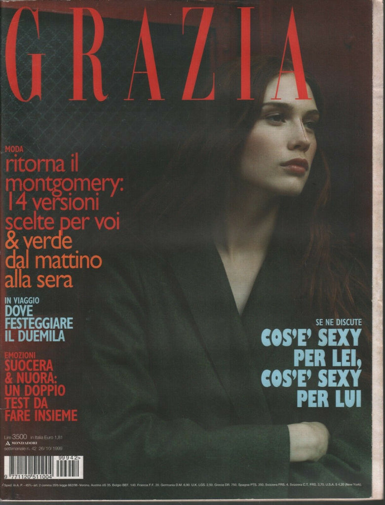 Grazia Italian Fashion Magazine October 26 1999 Jil Sander 011221ame2