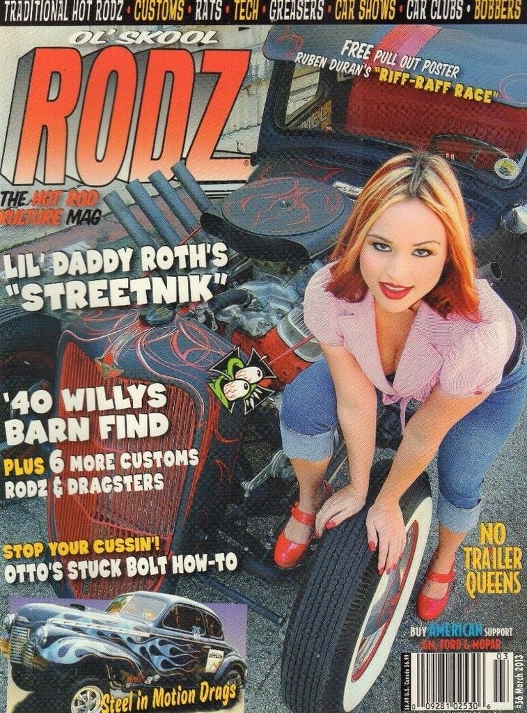 Ol' Skool Rodz Magazine Daddy Roth's Streetnik March 2013 011818nonr
