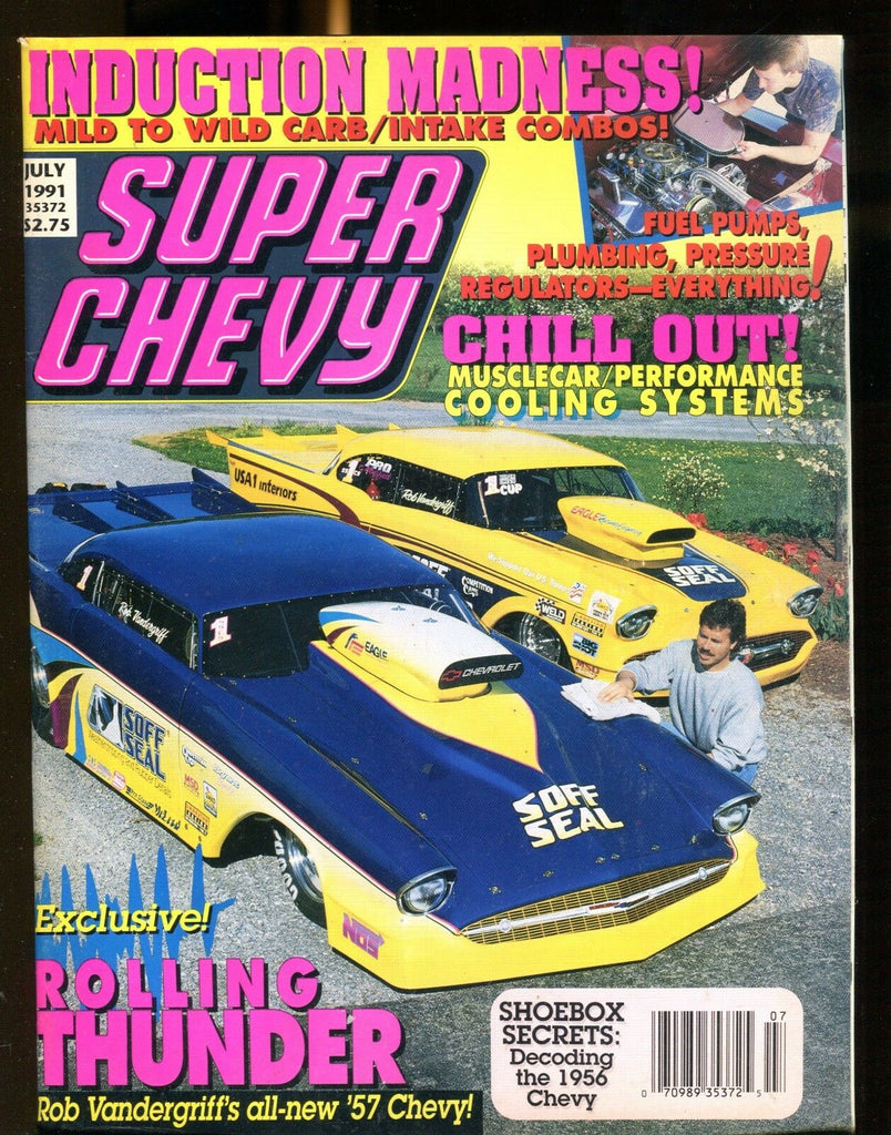 Super Chevy Magazine July 1991 Rob Vandergriff EX No ML 022717nonjhe