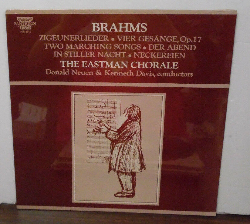 Brahms Zigeunerlieder Vier Gesance Op 17 Donald Neuen & Kenneth Davis 062518LLE