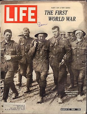 Life March 13 1964 The First World War part 1 w/ML VG 021916DBE2