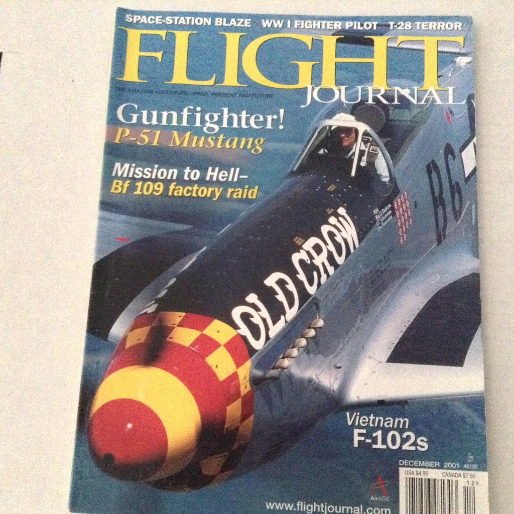 Flight Magazine P-51 Mustang Bf109 Factory Raid December 2001 062517nonrh