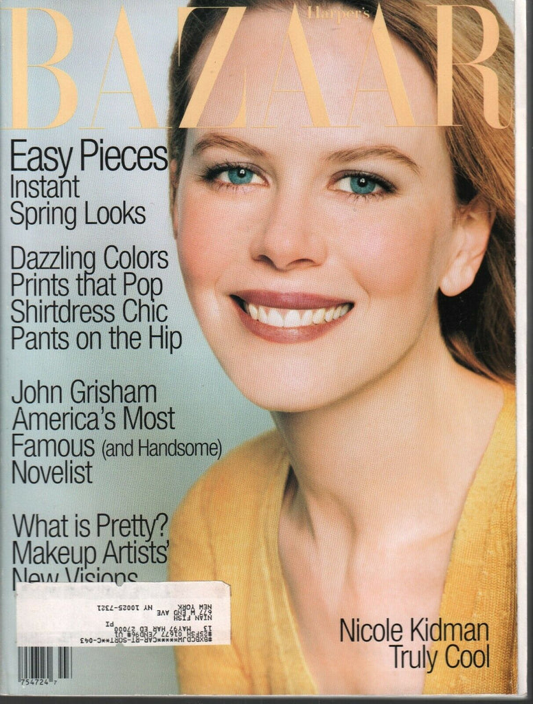 Harper's Bazaar Fashion Magazine March 1996 Nicole Kidman 031020AME