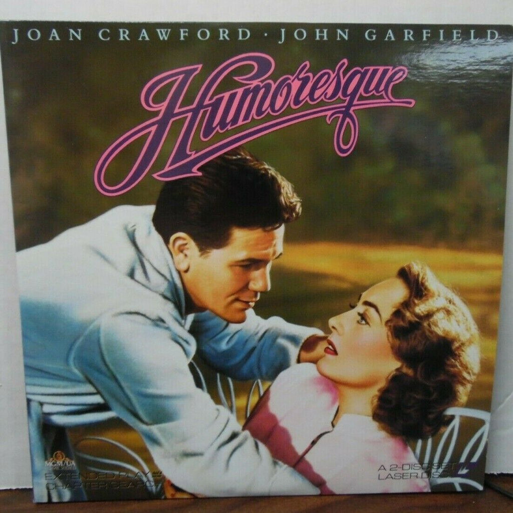 Humoresque 2-disc set laser disc Joan Crawford John Garfield 092919LLE