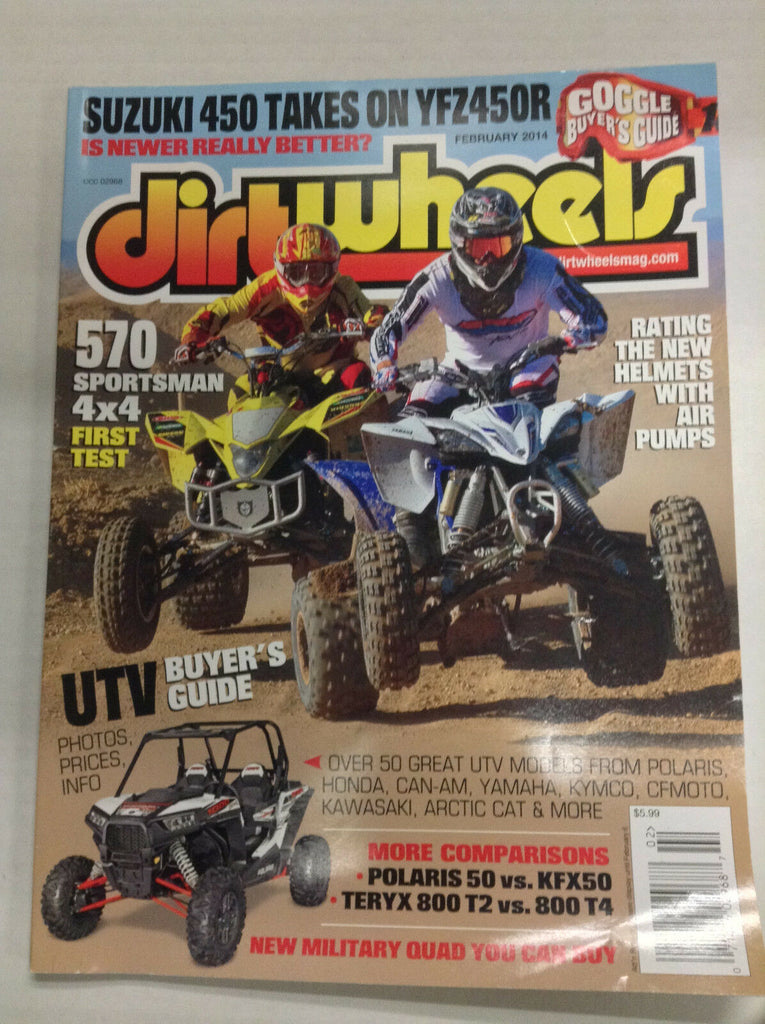 Dirt Wheels Magazine 570 Sportsman 4x4 First Test February 2014 032717nonR
