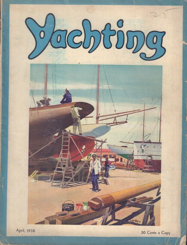 Yachting Magazine Ideal Boat For Game Fishing April 1938 032118nonr