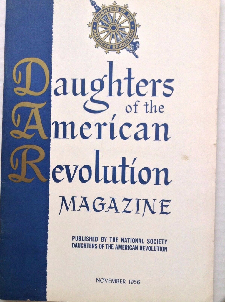 Daughters Of The American Revolution Magazine November 1956 092217nonrh