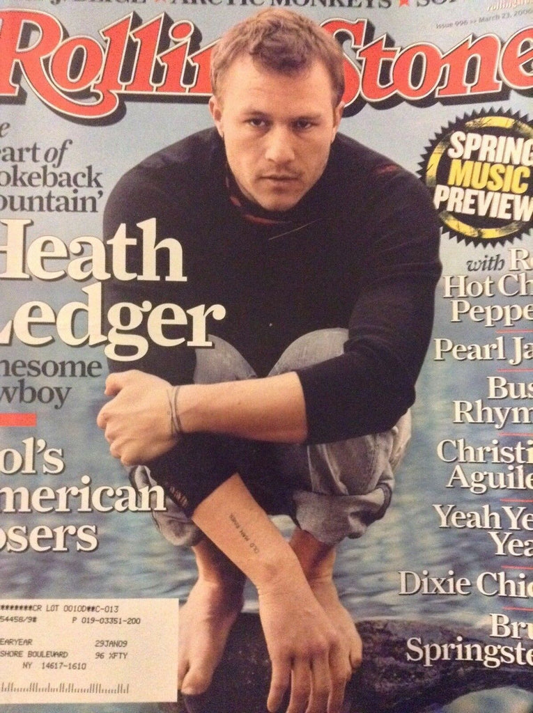 Rolling Stone Magazine Heath Ledger March 23, 2006 112918nonrh