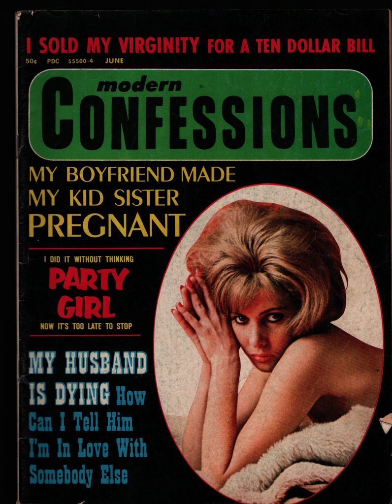 Modern Confessions Vintage Magazine June 1973 Donna Keene 022521ame