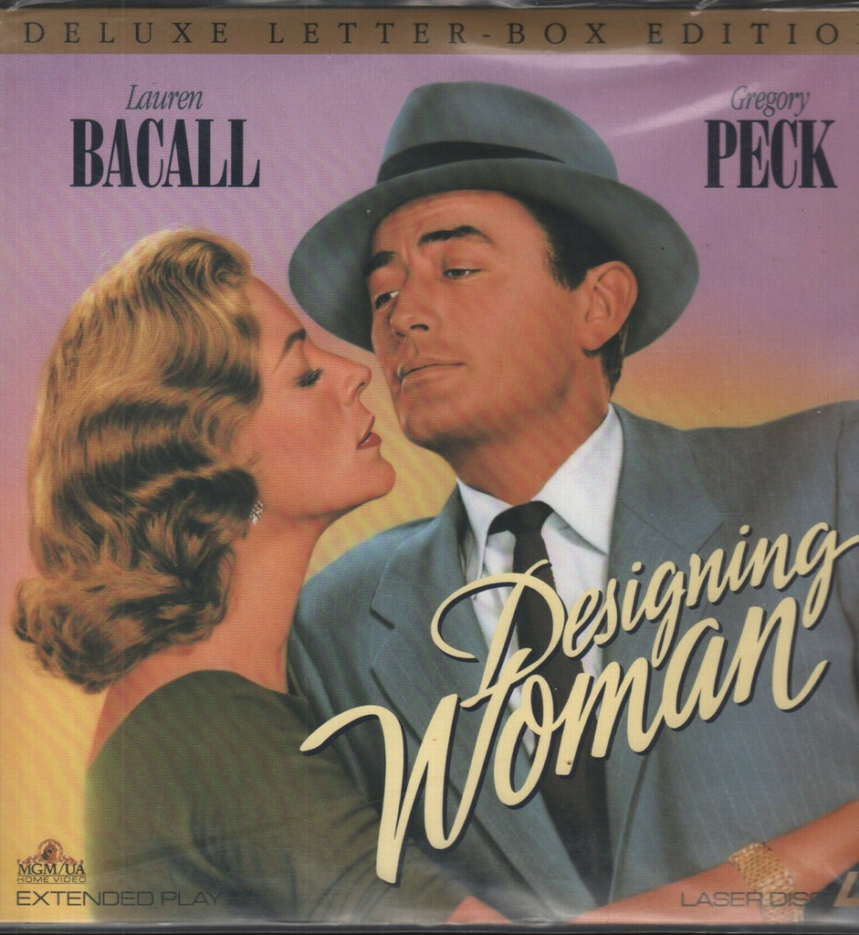 Designing Woman Lauren Bacall Deluxe Letterbox MGM/UA 1991 Laser Disc 110718AMLD