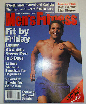 Men's Fitness Magazine 12 Best At Home Exercises November 2000 030615R