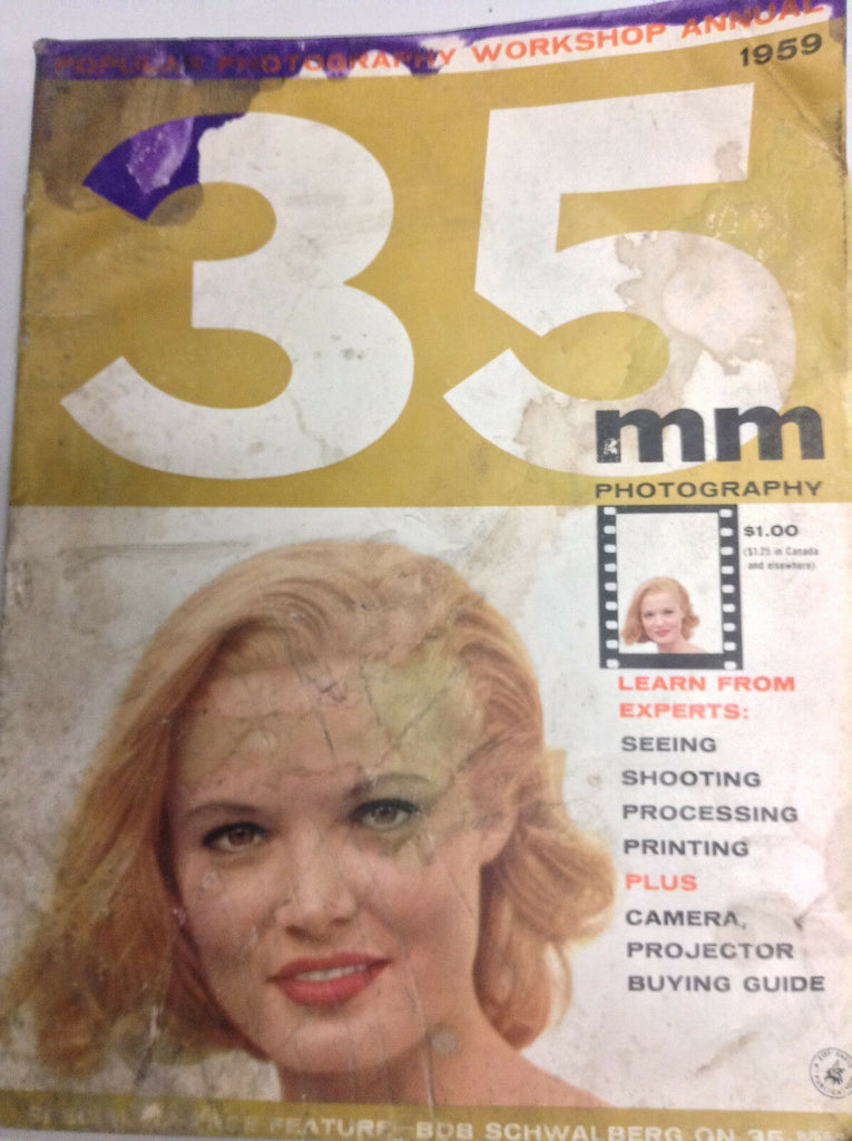 35 MM Photography Magazine 1959 Workshop Annual 050317nonr