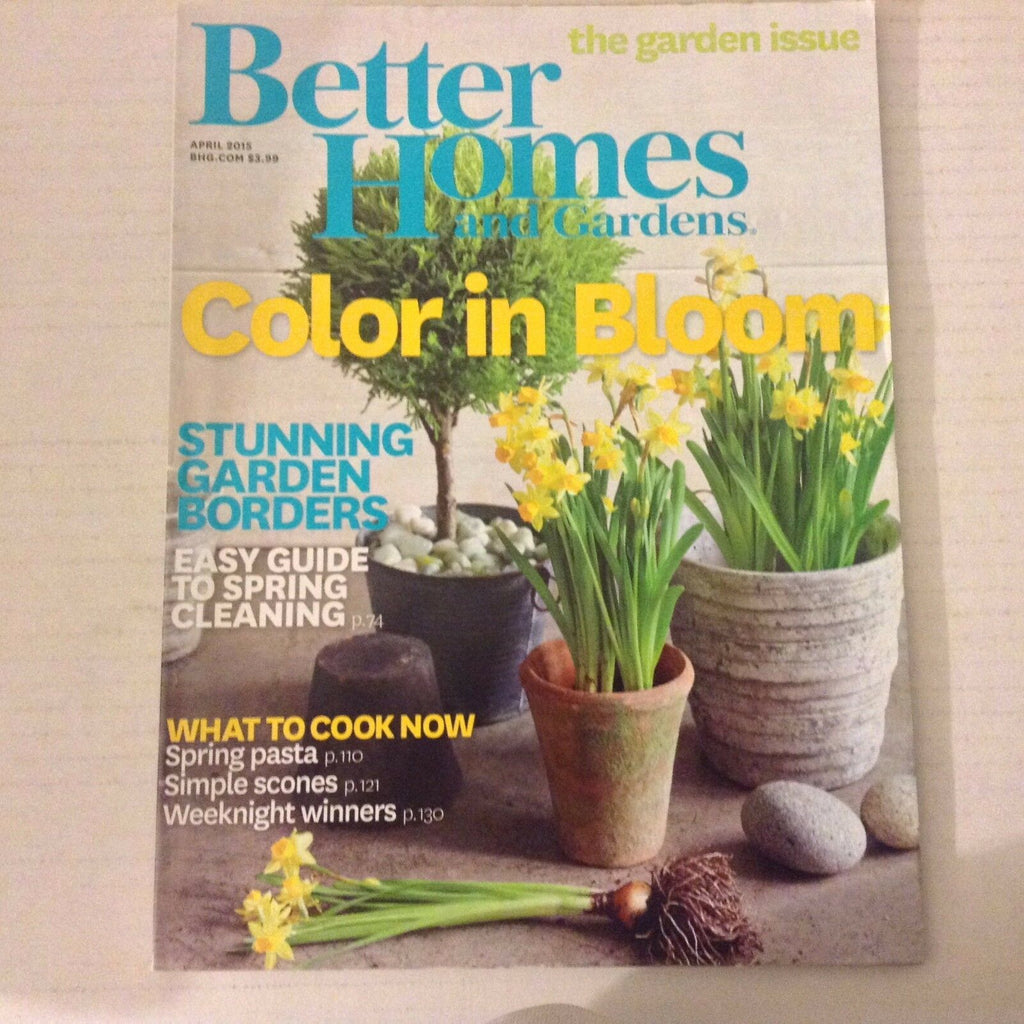 Better Homes And Gardens Magazine Garden Borders April 2015 052017nonrh