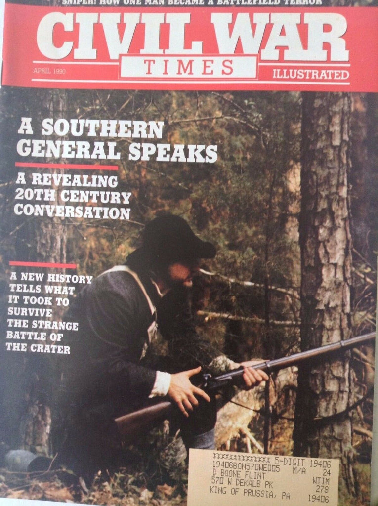 Civil War Times Magazine Southern General Speaks April 1990 083017nonrh