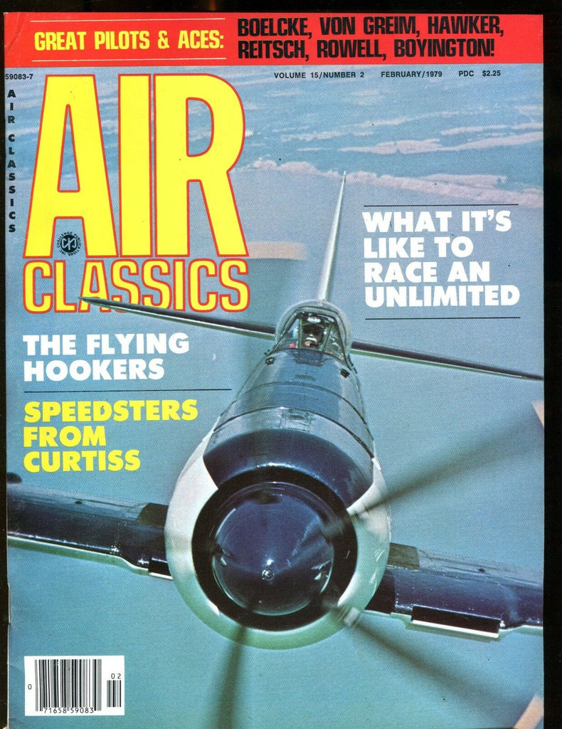 Air Classics Magazine February 1979 The Flying Hookers EX No ML 120516jhe