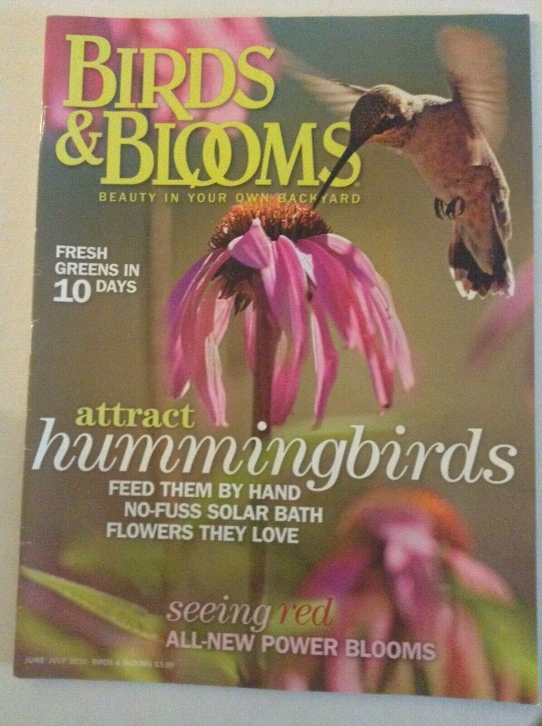 Birds & Blooms Magazine Attract Hummingbirds June/July 2010 041819nonrh