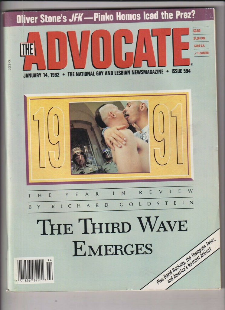 The Advocate Gay Interest Mag The Year In Review January 14, 1992 031220nonr