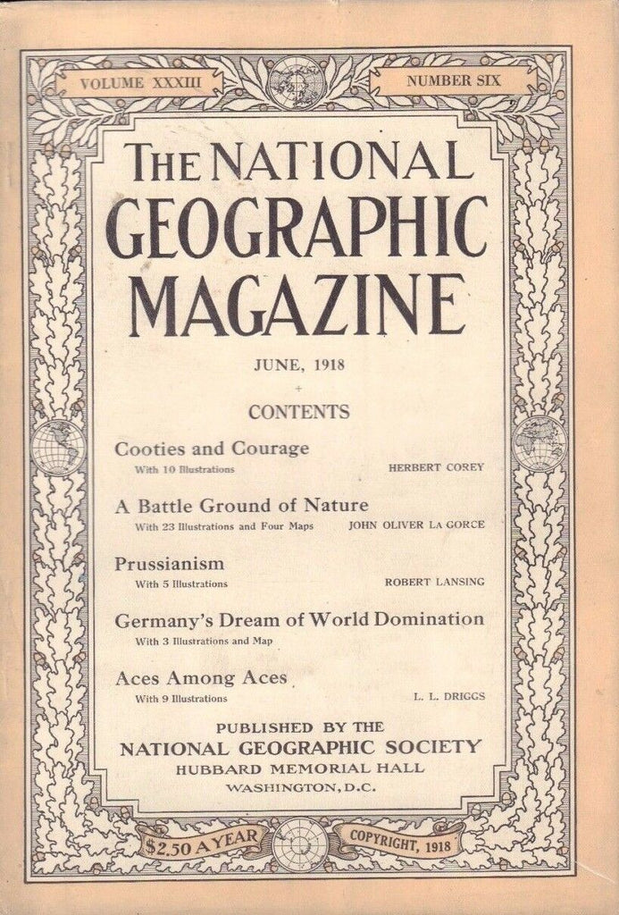 National Geographic June 1918 Cooties and Courage 020717DBE