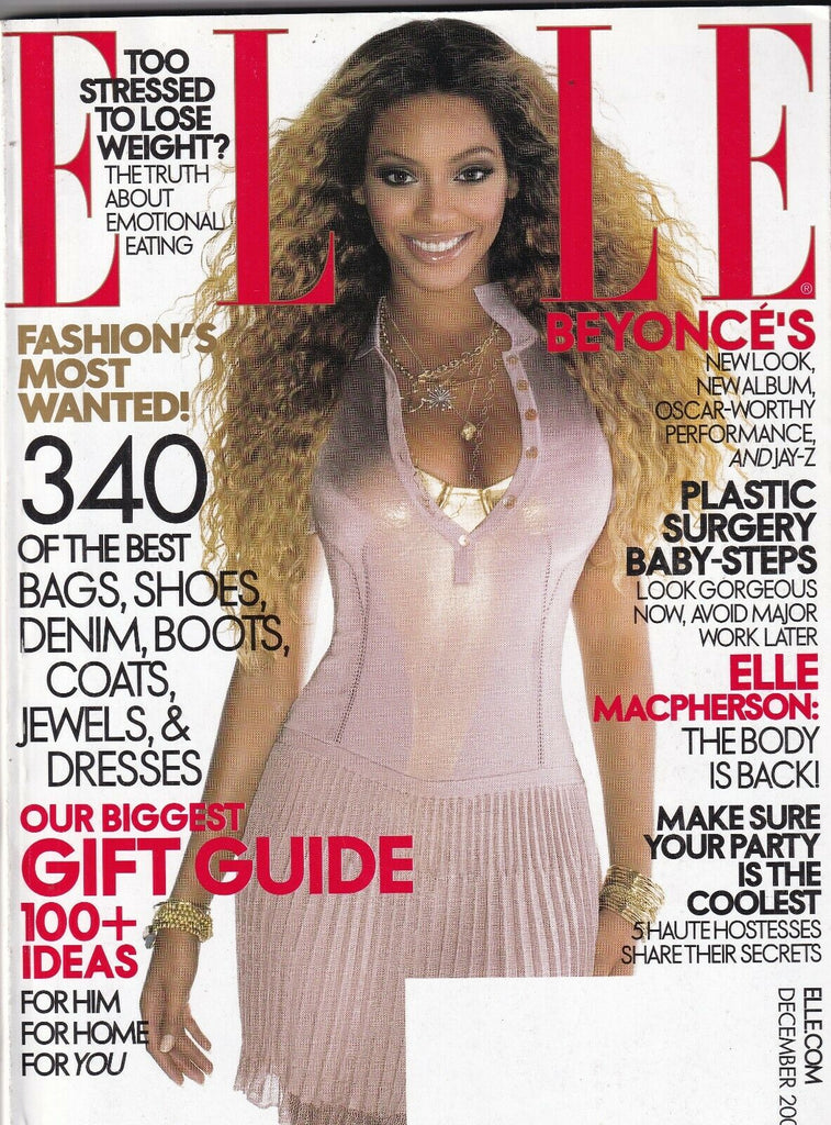 Elle Mag Beyonce Knowles 370 Pages December 2006 101119nonr