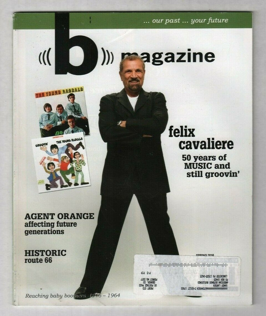 B Movie Magazine Felix Cavaliere Agent Orange Spring 2016 020320nonr