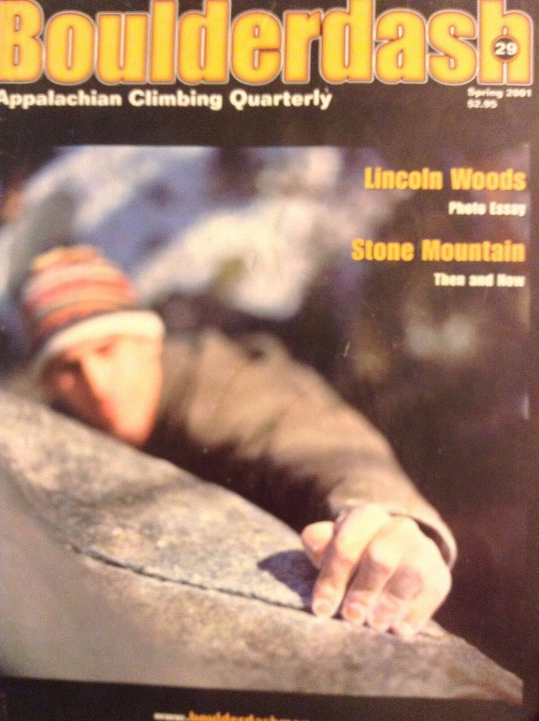 Boulderdash Magazine Lincoln Woods Spring 2001 100517NONRH