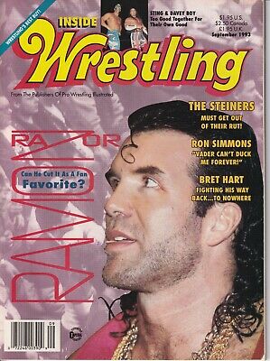 Inside Wrestling Razor Ramon The Steiners September 1993 022719nonr