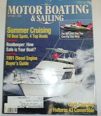 Motor Boating & Sailing Magazine Summer Cruising Boatkeeper May 1991 011515R2