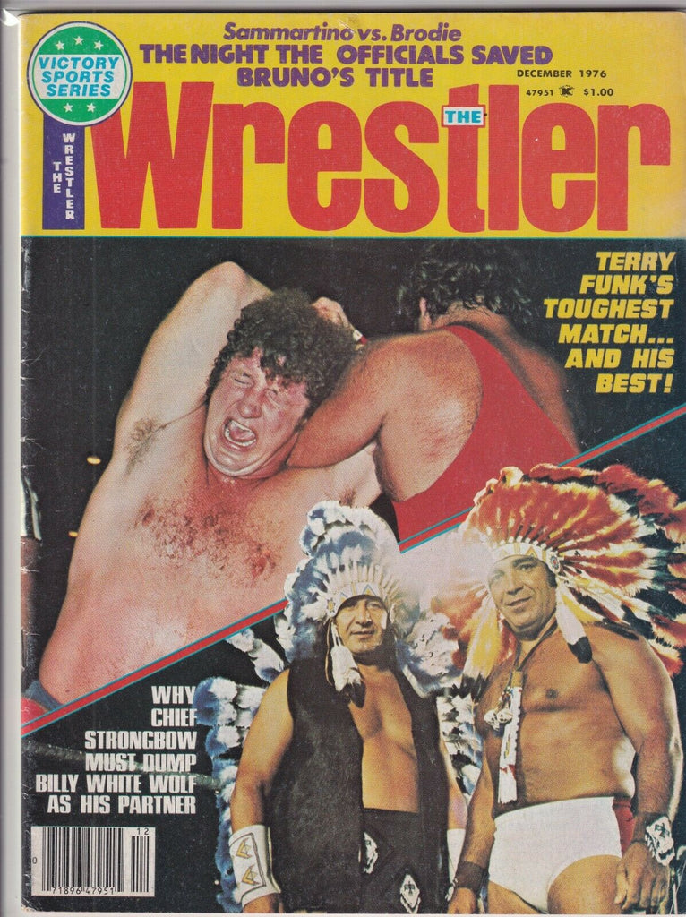 The Wrestler Mag Terry Funk Chief Strongbow December 1976 090919nonr
