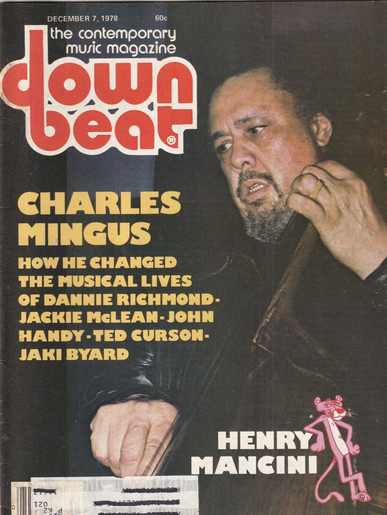 Down Beat Mag Charles Mingus Henry Mancini December 7, 1978 101219nonr