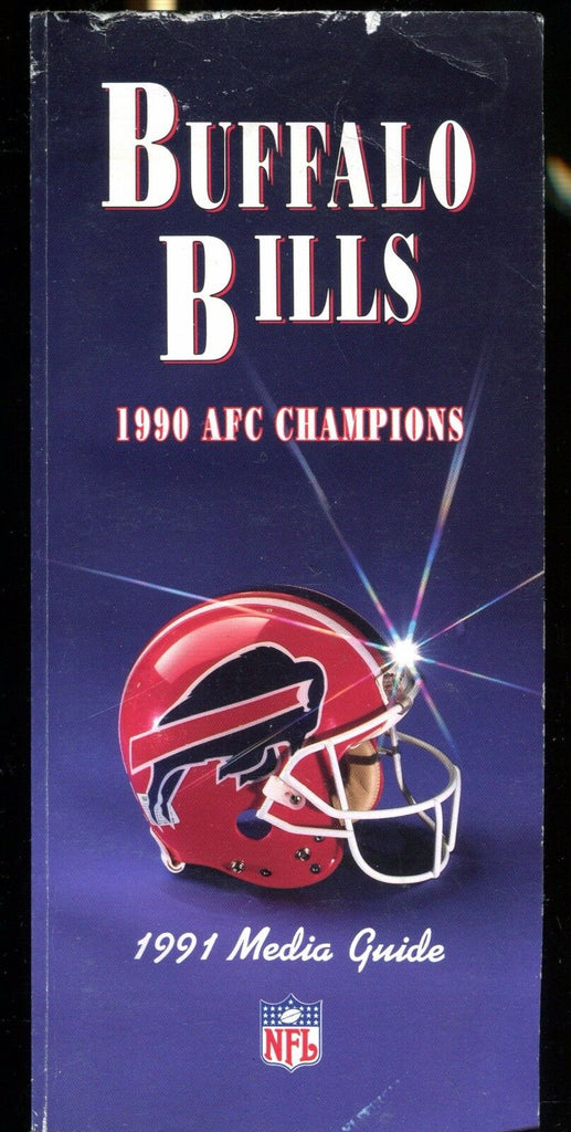 1991 Buffalo Bills Media Guide VG 030217nonjhe