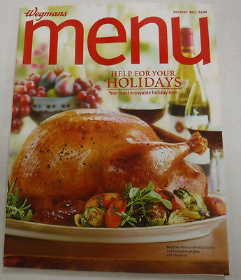 Wegmans Menu Magazine Help For Your Holidays Holiday 2011 072815R