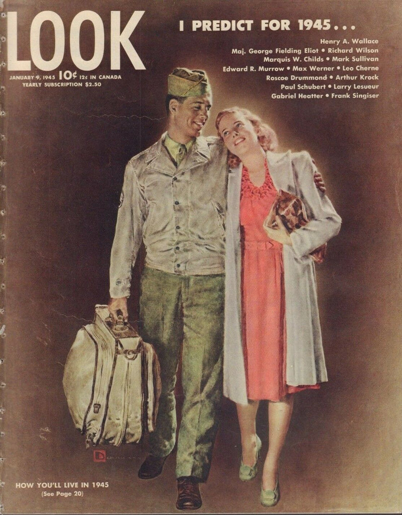 Look January 9 1945 Henry A Wallace Gabriel Heatter 010719DBE