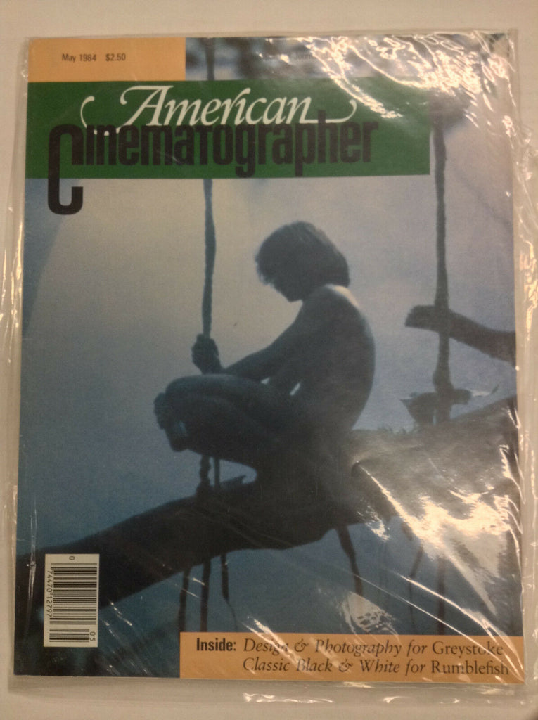 American Cinematographer Magazine Greystoke & Rumblefish May 1984 040917nonrh