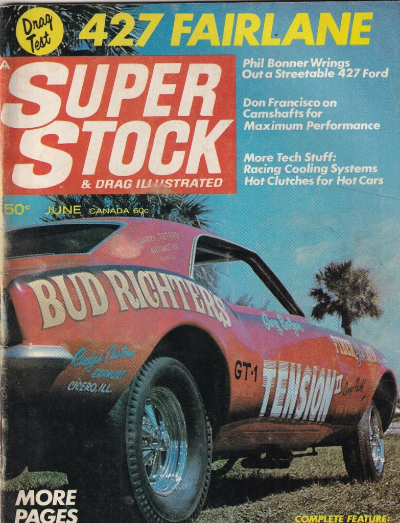 Super Stock Mag 427 Fairlane Phil Bonner June 1967 102119nonr