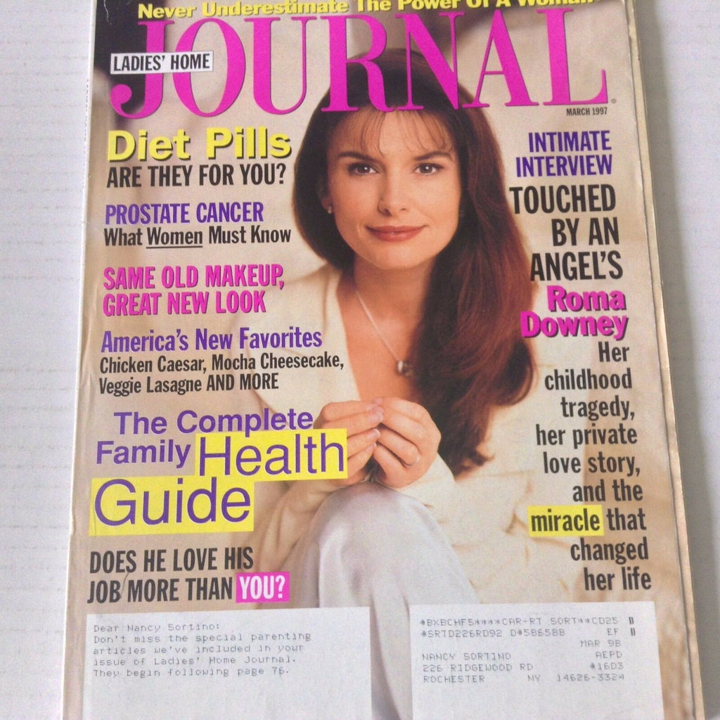 Ladies' Home Journal Magazine Roma Downey March 1997 051717nonrh