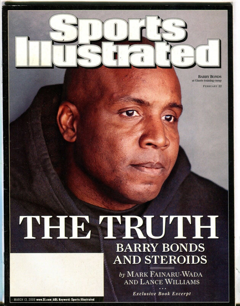 Sports Illustrated Magazine March 13 2006 Barry Bonds EX No ML 030817nonjhe