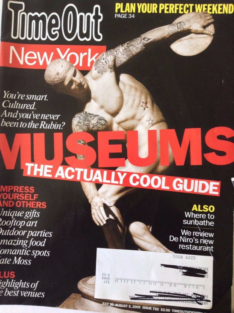 TimeOut New York Magazine The Actually Cool Guide August 5, 2009 090217nonrh
