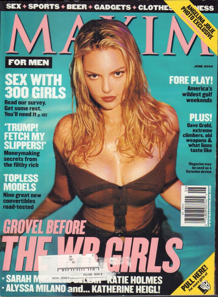Maxim June 2000 Katherine heigl 012317DBE