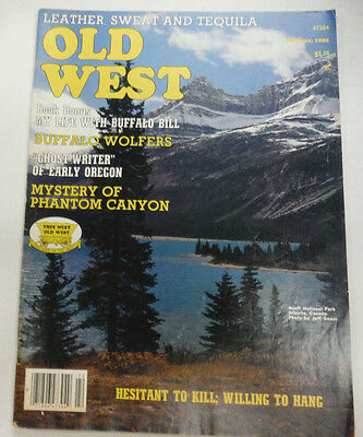 Old West Magazine Buffalo Wolfers Summer 1982 071615R2