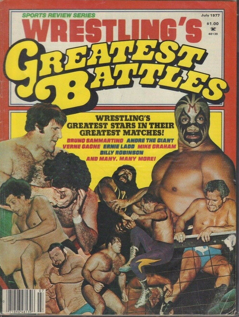 Wrestlings Greatest Battles July 1977 Bruno Sammartino Andre The Giant 022019DBE