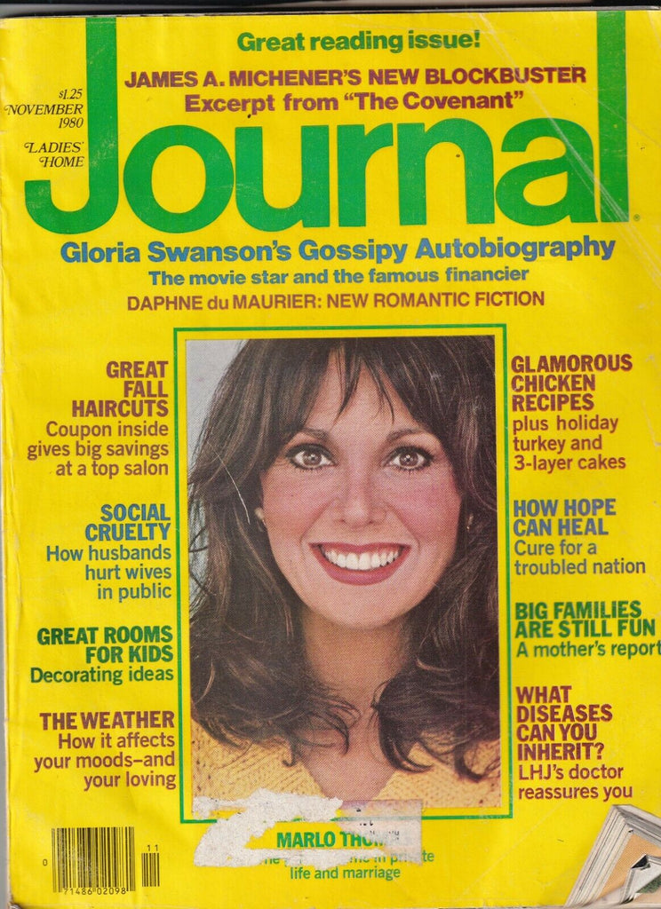 Ladies' Home Journal Mag Gloria Swanson James Michener November 1980 112719nonr