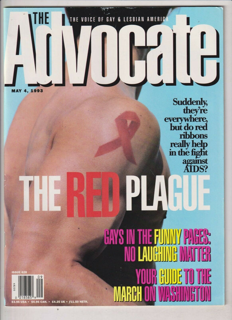 The Advocate Gay Interest Mag The Red Plague May 4, 1993 031220nonr