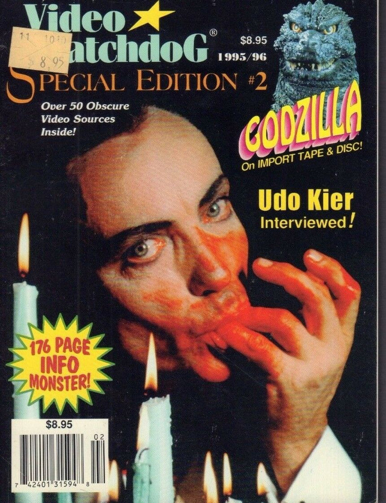 Video Watchdog Special Edition #2 Udo Kier Godzilla 021318DBE