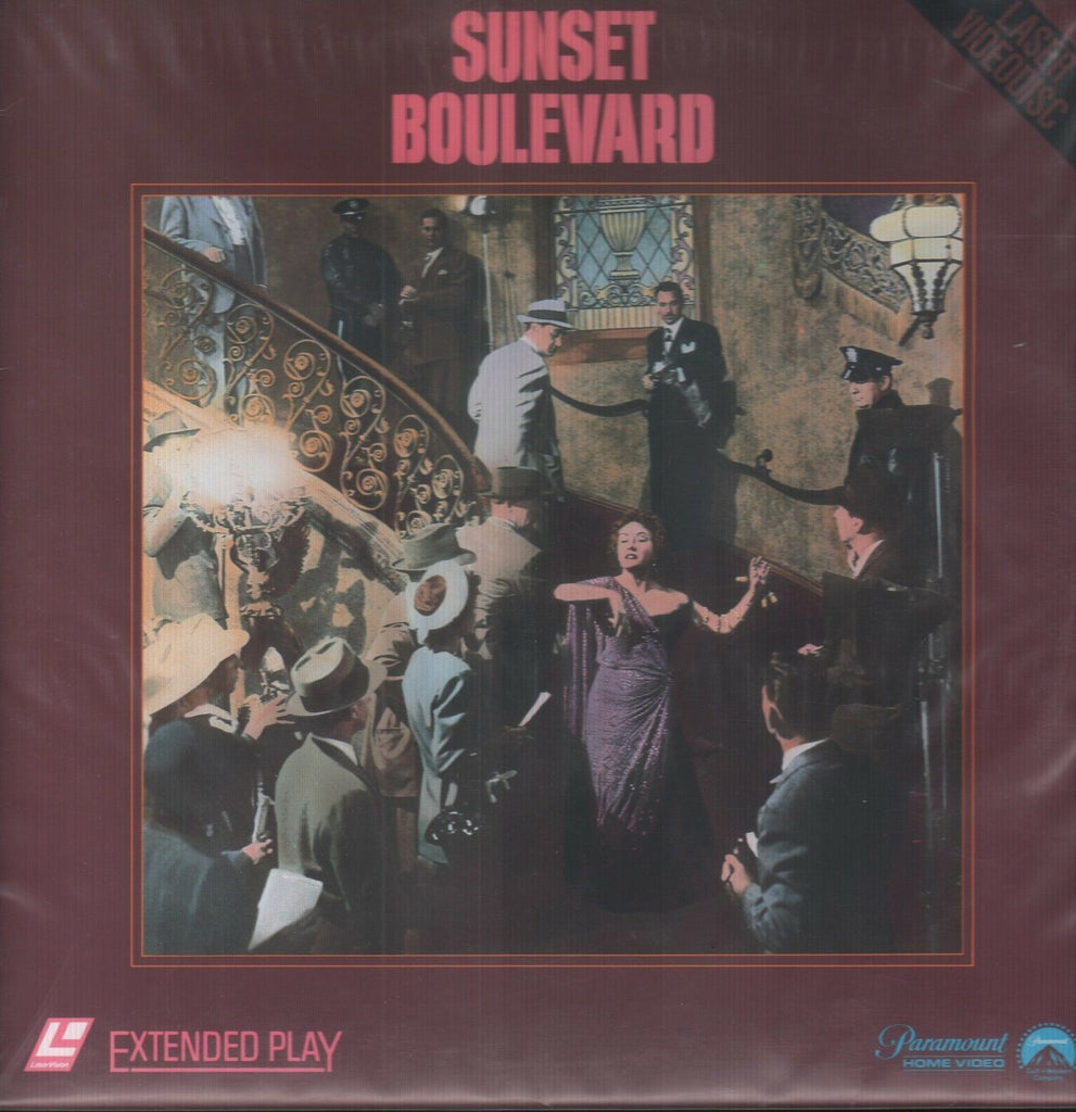 Sunset Boulevard Extended Paramount 1984 William Holden Laser Disc 110618AMLD
