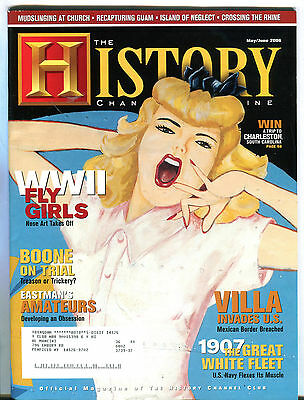 The History Channel Magazine May/June 2006 WWII Fly Girls EX 072916jhe