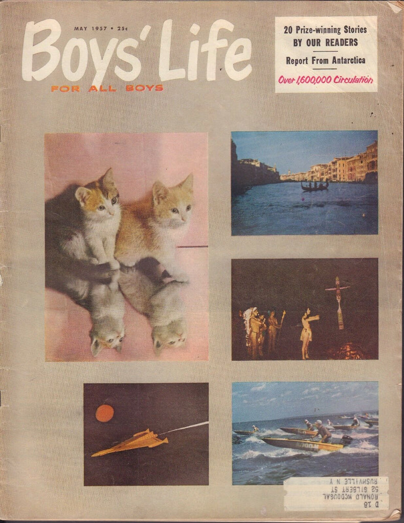 Boys Life May 1957 Report From Antarctica w/ML 011717DBE2